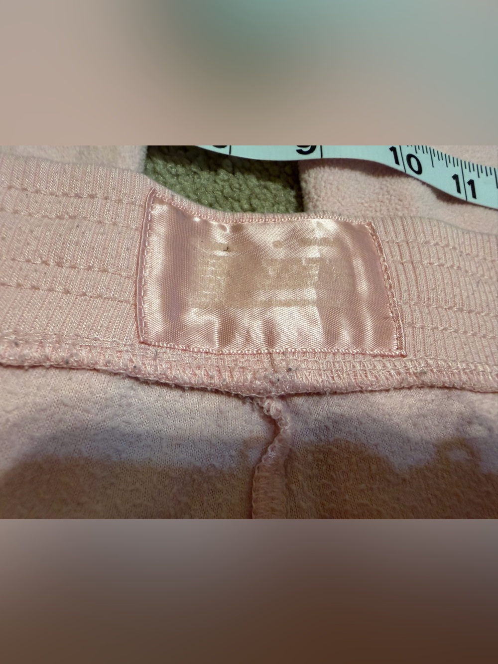 Women's Light Pink Drawstring Lounge Joggers - Picture 6 of 7